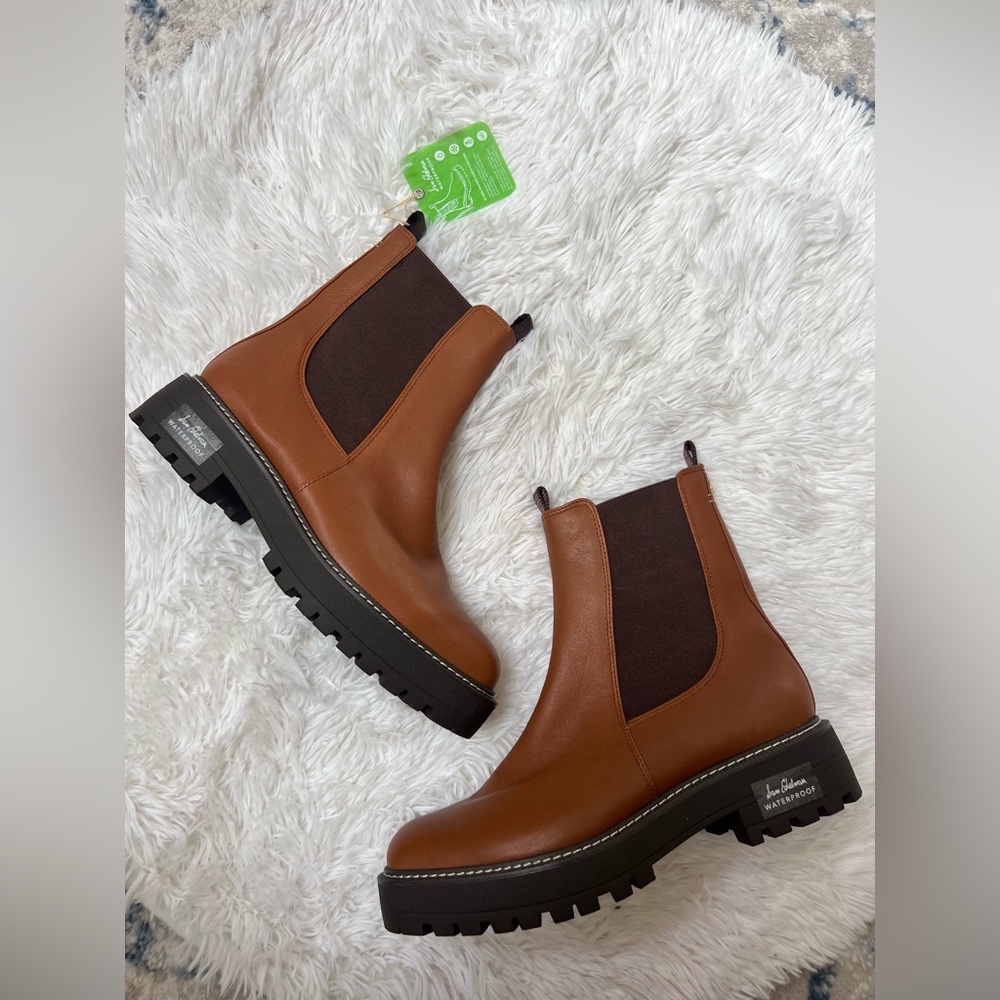 NWT Sam Edelman Laguna Waterproof Chelsea Boots